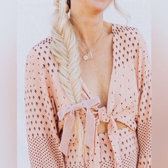 Faithfull the Brand Dresses & Skirts - Faithfull The Brand x Anthropologie Trinidad Dress in Mieke Print - Pink SZ 2 XS